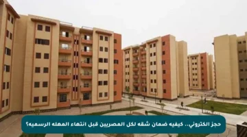 حجز إلكتروني.. كيفية ضمان شقة لكل المصريين قبل انتهاء المهلة الرسمية؟